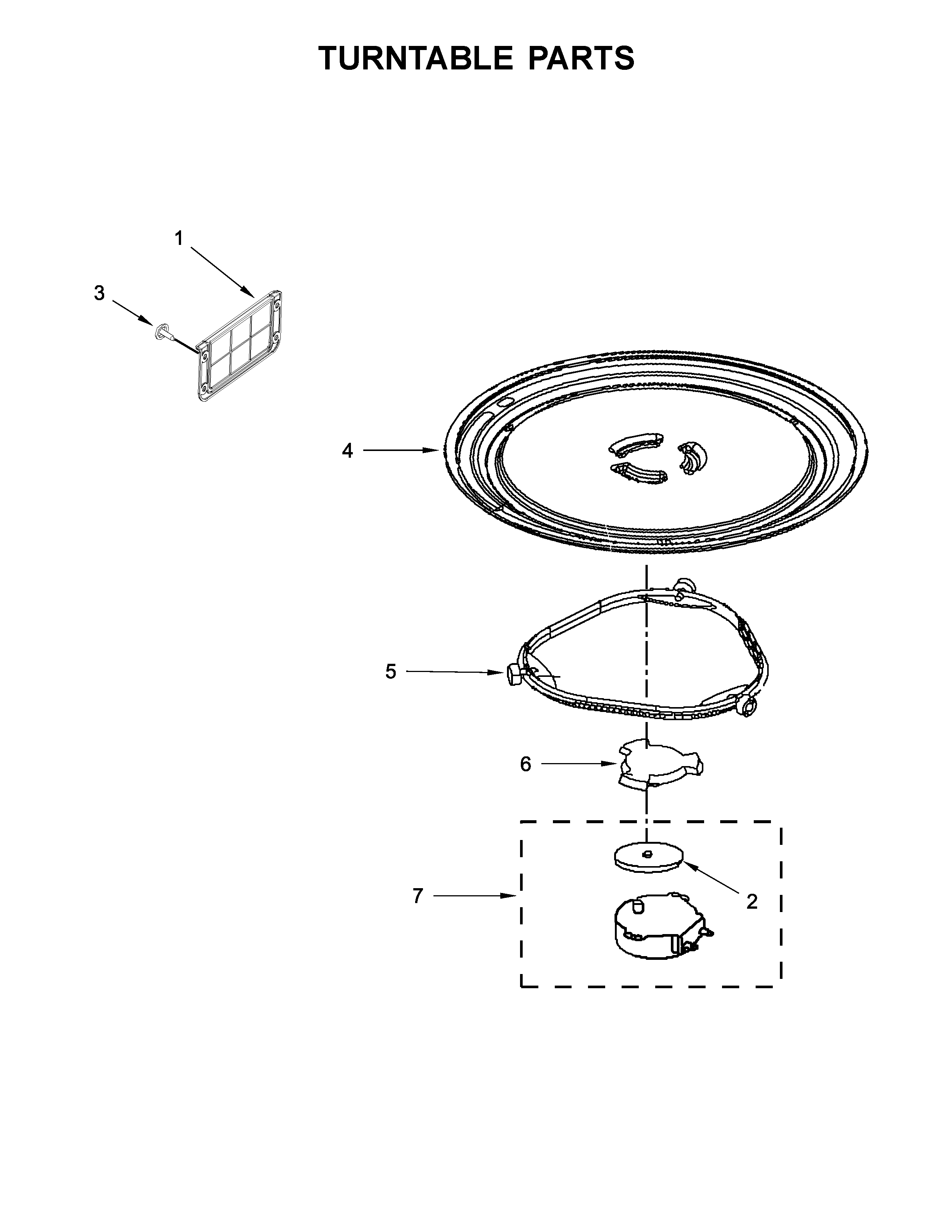 Turntable parts