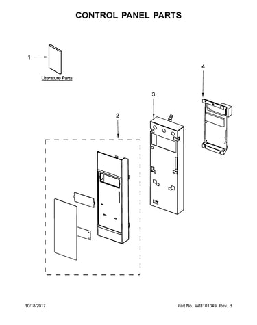 Control panel parts