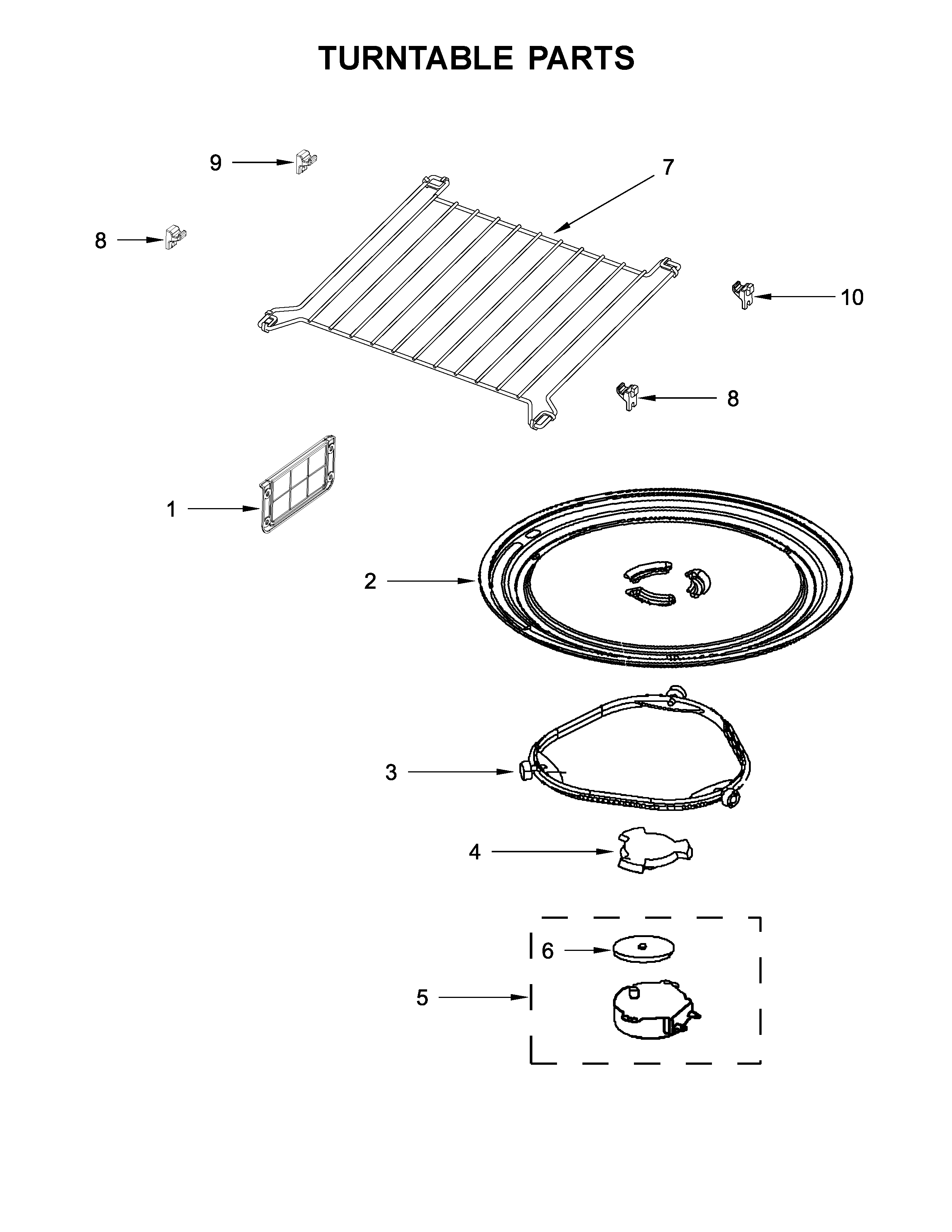 TURNTABLE PARTS