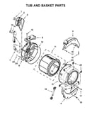 Tub and basket parts