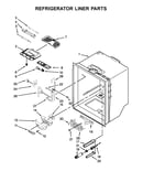 Refrigerator liner parts