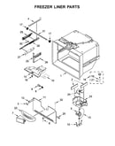 Freezer liner parts