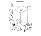 Maytag MSC21C6MDM02 cabinet parts diagram