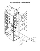 Refrigerator liner parts