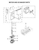 Motor and ice maker parts