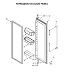 Refrigerator door parts