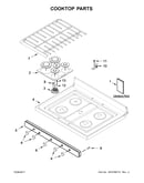 Cooktop parts