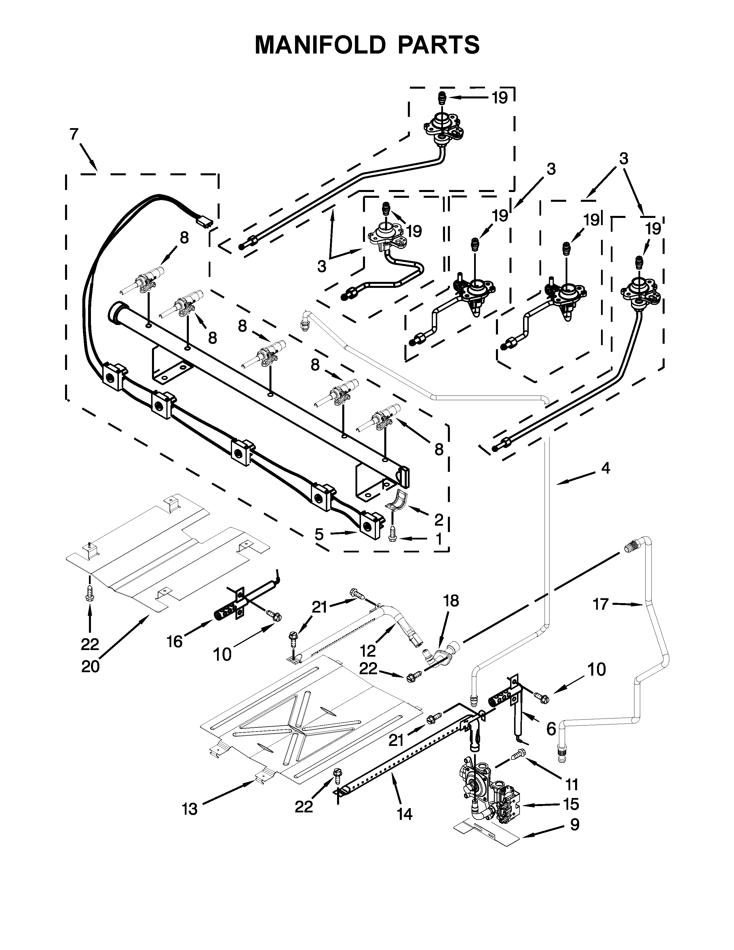 Manifold parts