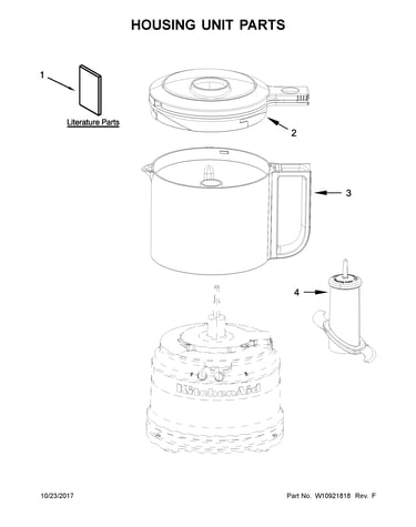 Housing unit parts
