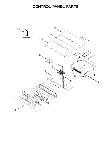 Control panel parts