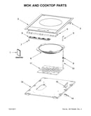 Wok and cooktop parts