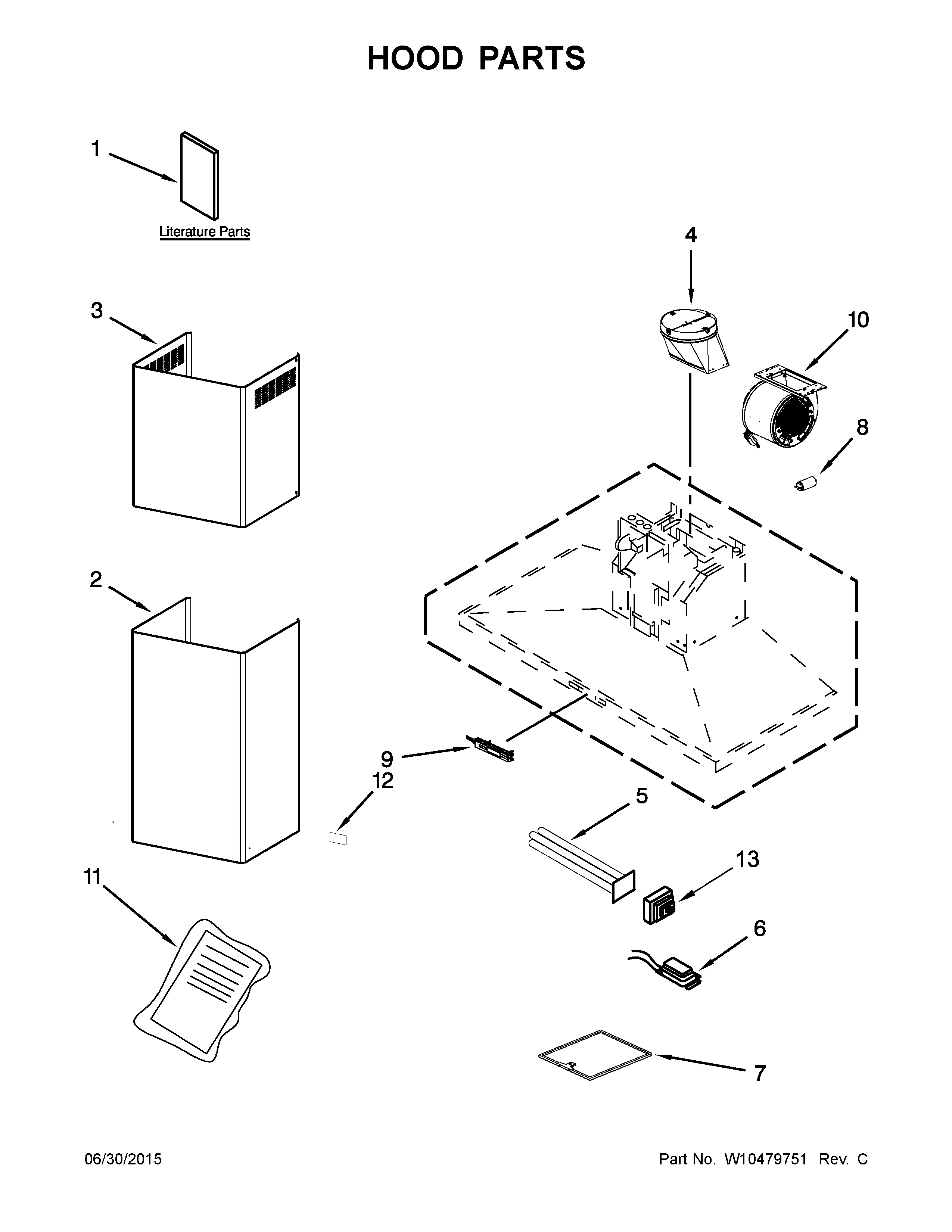 Hood parts