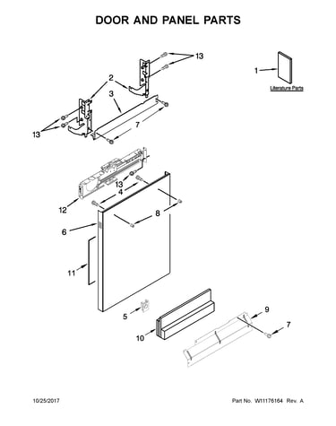 Door and panel parts