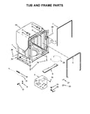Tub and frame parts
