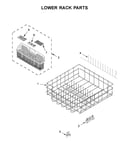 Lower rack parts