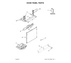 Ikea IUD8555DX4 door panel parts diagram
