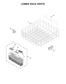 Lower rack parts
