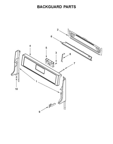 Backguard parts