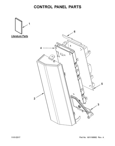 Control panel parts