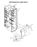 Refrigerator liner parts