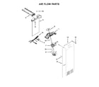 KitchenAid KSC23C8EYB02 air flow parts diagram
