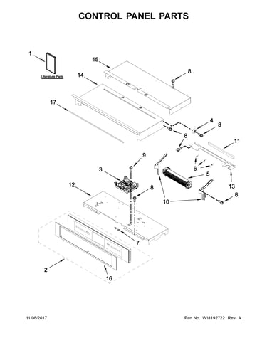 Control panel parts