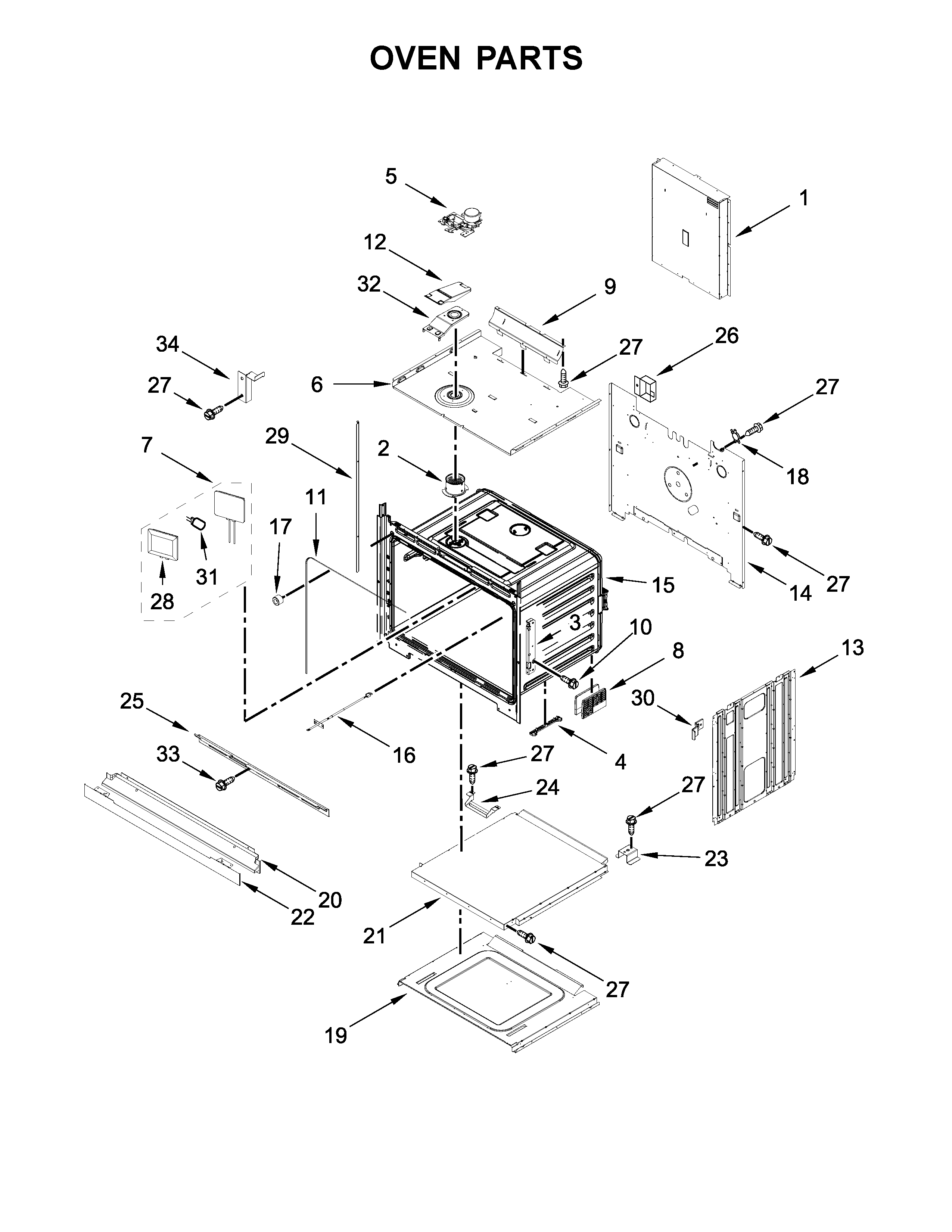 Oven parts