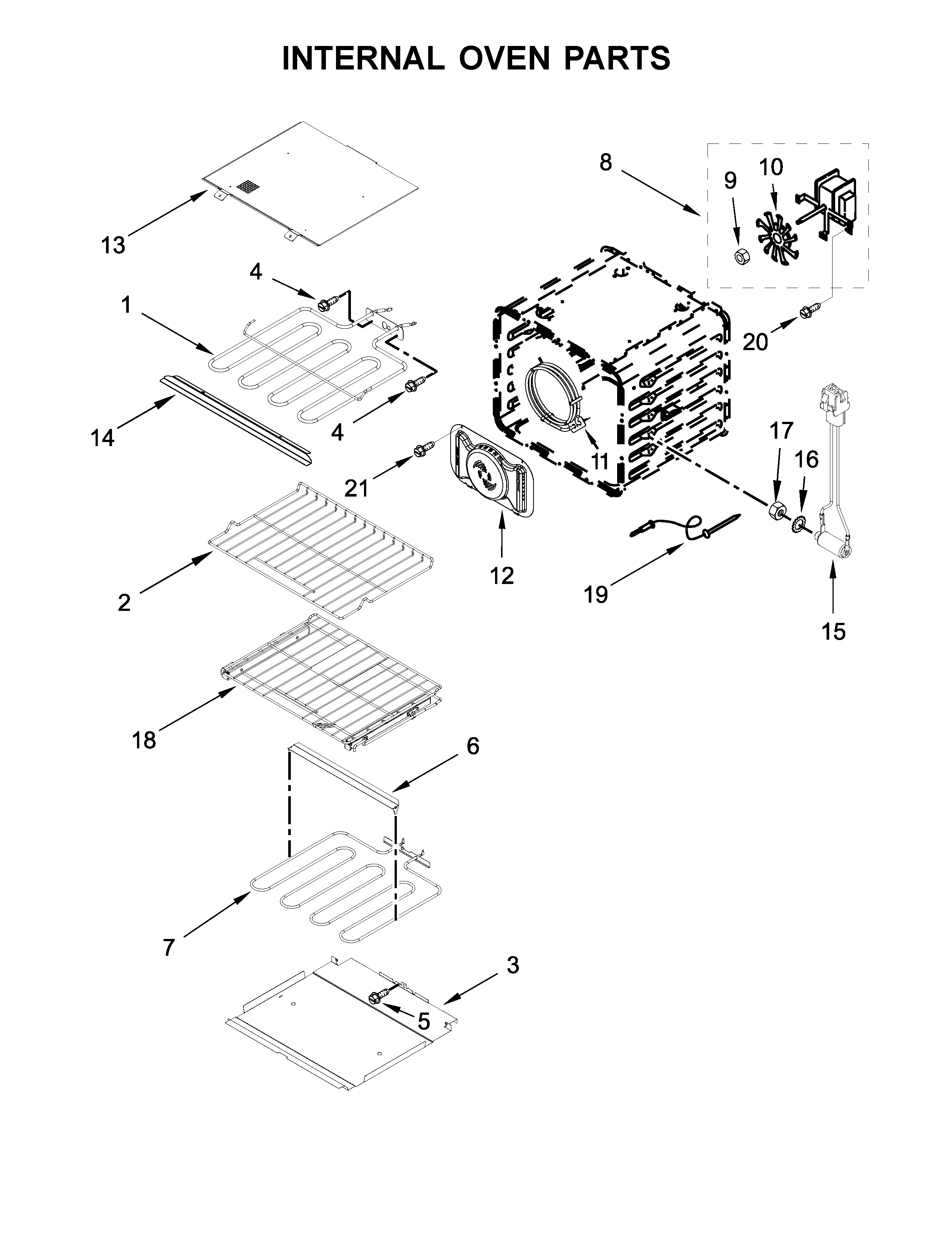 INTERNAL OVEN PARTS