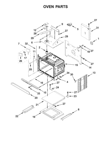 Oven parts