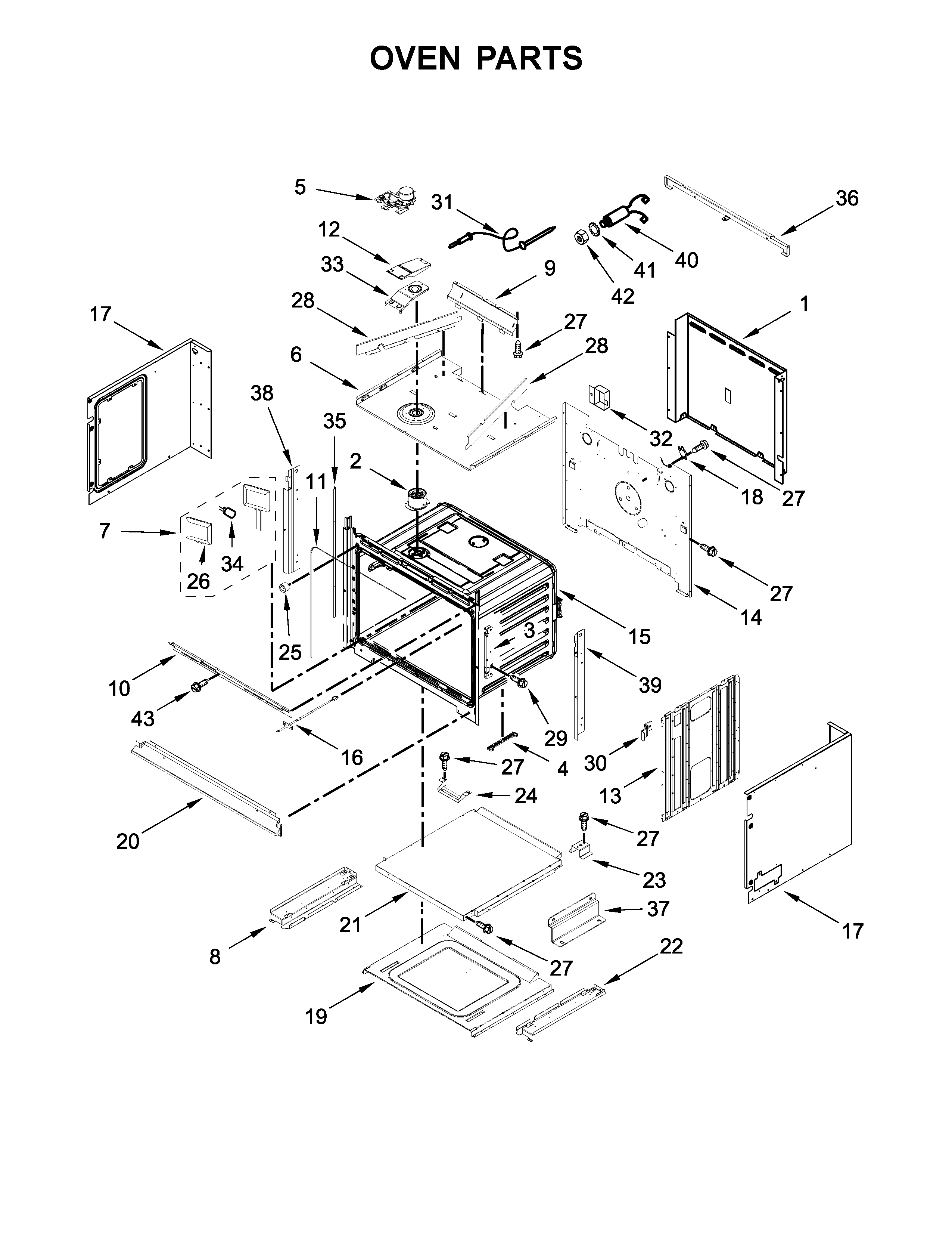 Oven parts