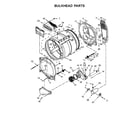 Whirlpool WGD8500DR1 bulkhead parts diagram
