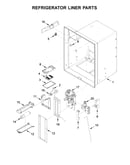 Refrigerator liner parts