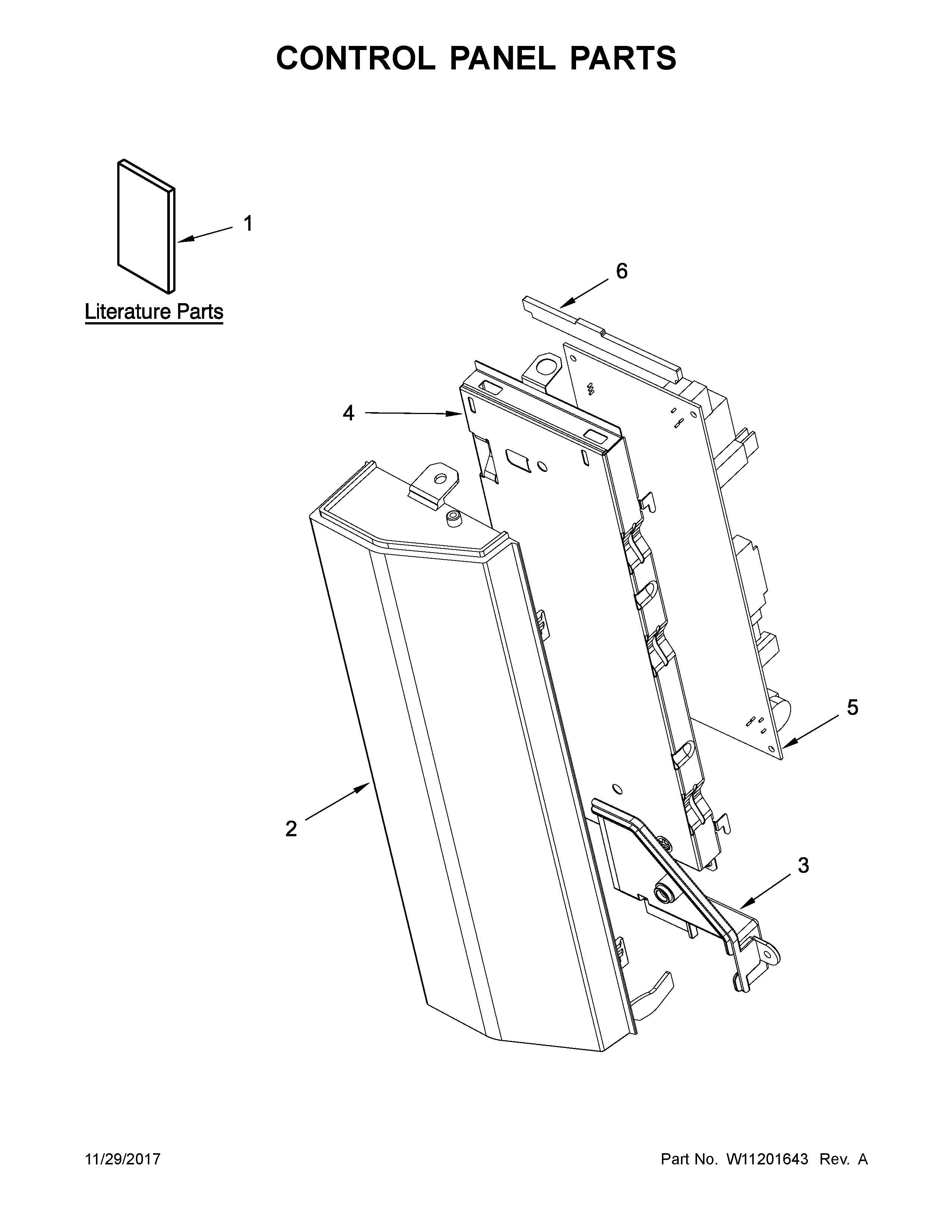 CONTROL PANEL PARTS