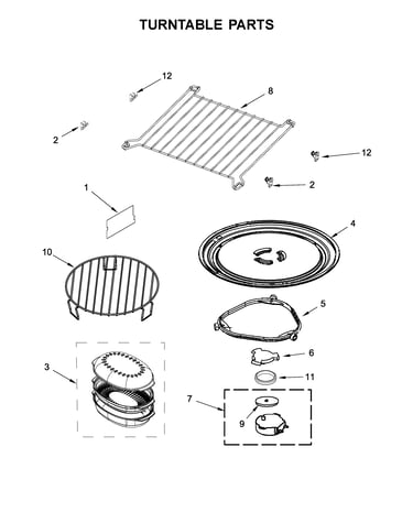 Turntable parts