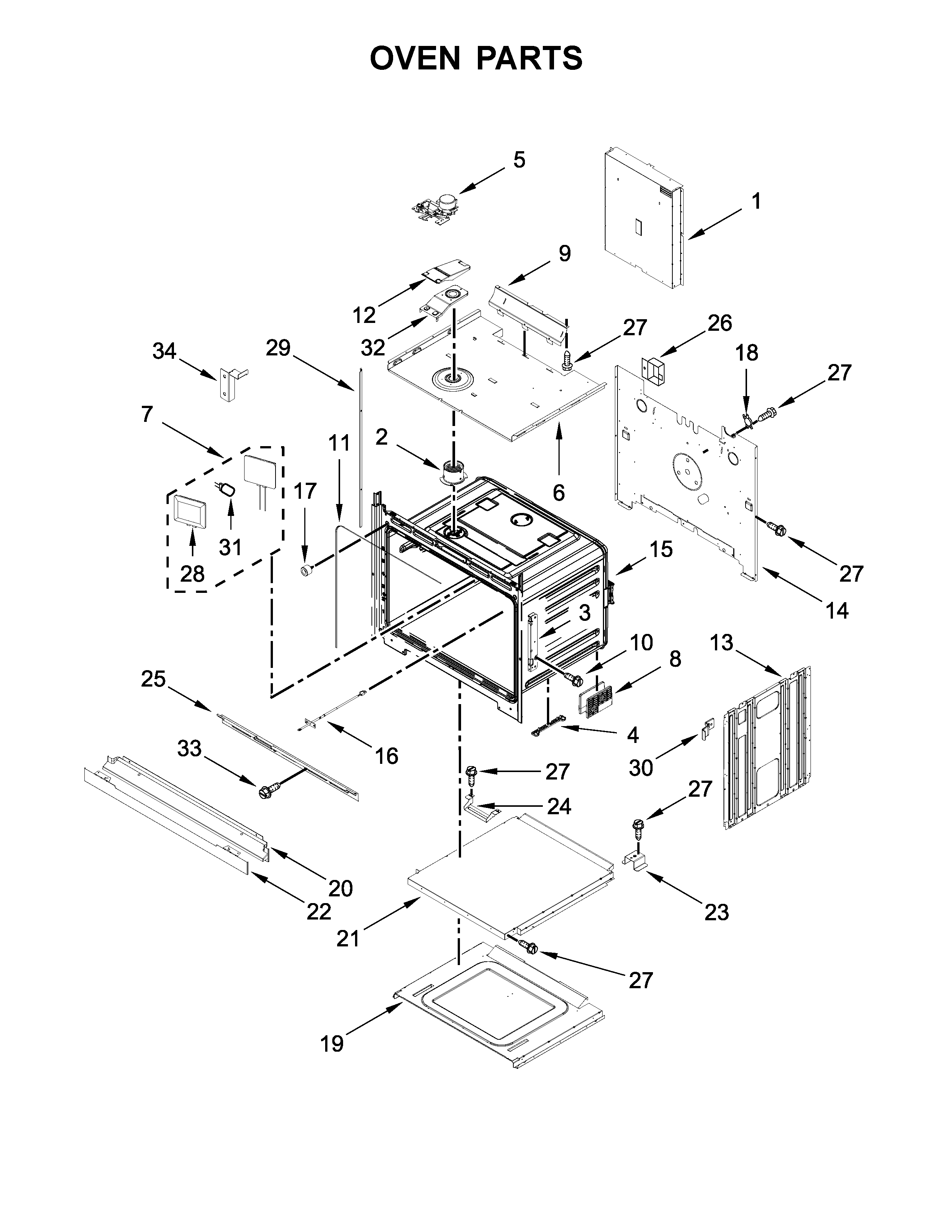 Oven parts