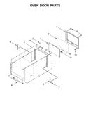 Oven door parts