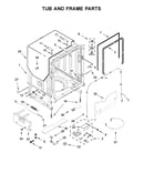 Tub and frame parts