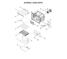 Jenn-Air JMW2430DP02 internal oven parts diagram