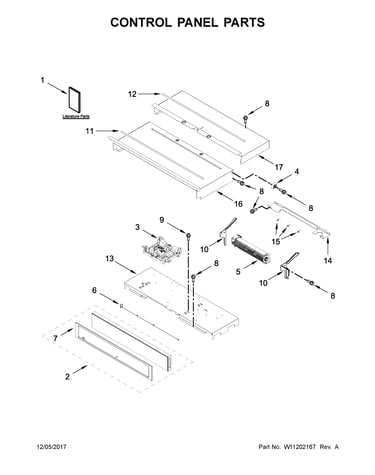 Control panel parts