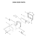 Oven door parts