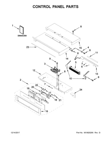 Control panel parts