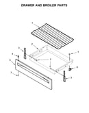 Drawer and broiler parts