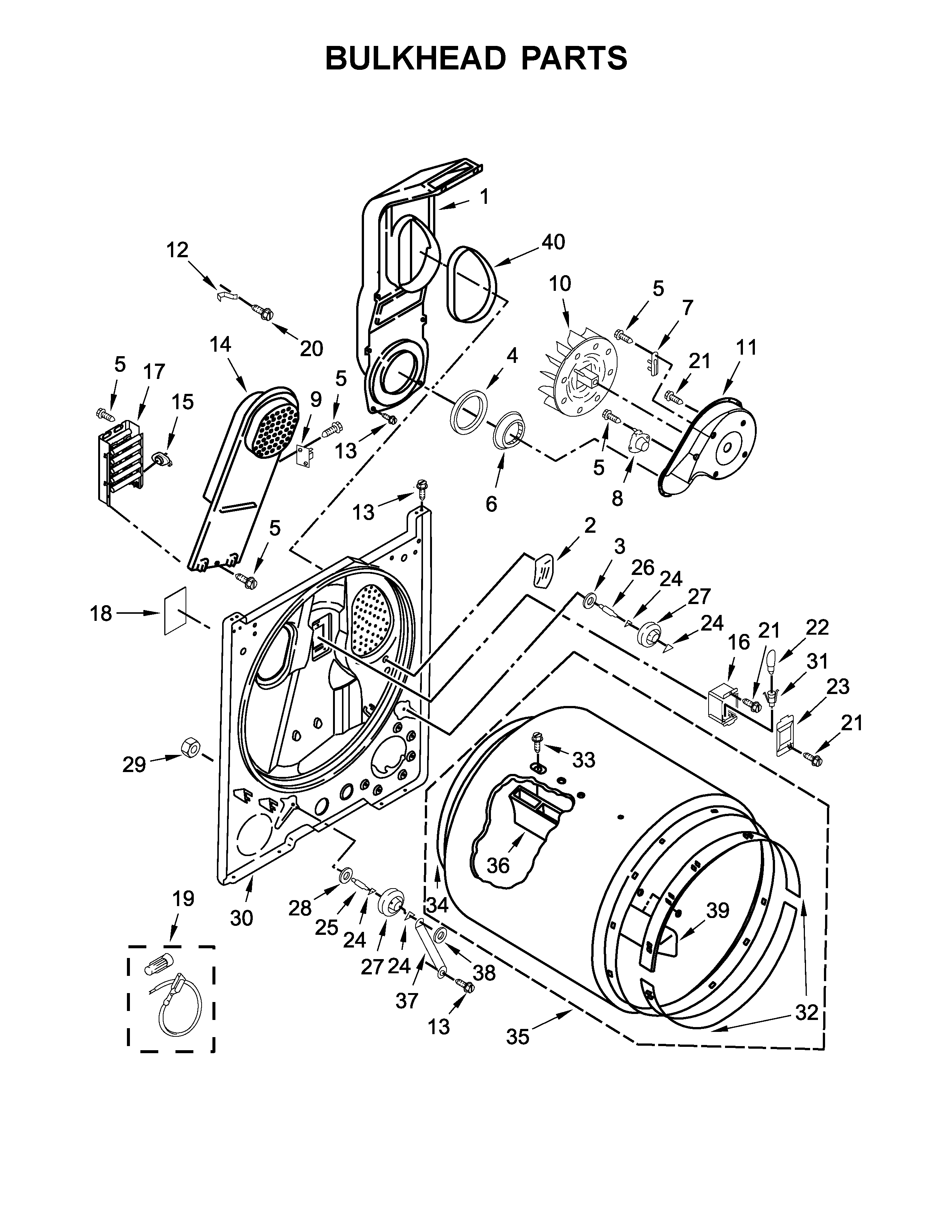 Bulkhead parts