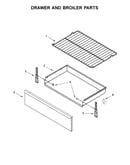 Drawer and broiler parts