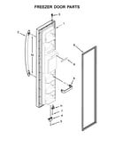 Freezer door parts