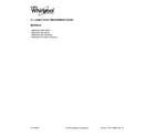 Whirlpool WMH53521HB0 cover sheet diagram