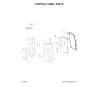 Whirlpool WML75011HN0 control panel parts diagram