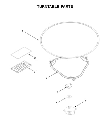 Turntable parts