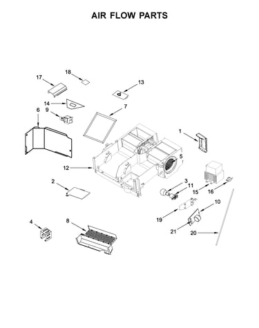 Air flow parts