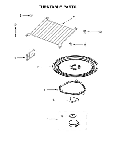 Turntable parts
